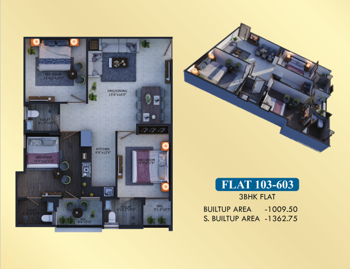 Luxury flats in gated communities in Vaishali Nagar