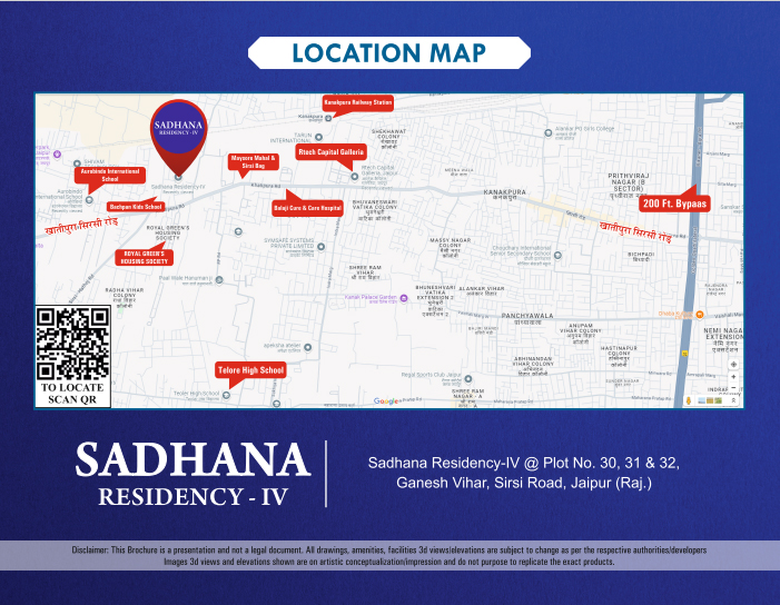 Luxury 2BHK flats for sale in Vaishali Nagar Jaipur