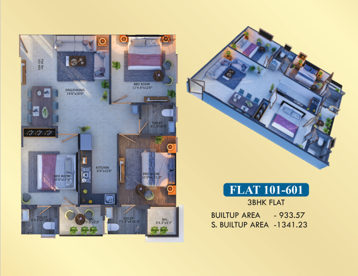Affordable luxury flats in Vaishali Nagar Jaipur